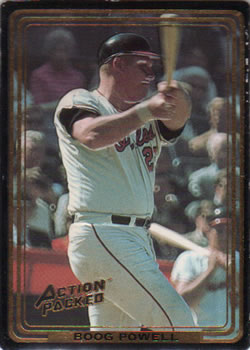 1993 Action Packed All-Star Gallery Series I #80 Boog Powell Front