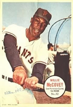 1967 Topps - Posters #32 Willie McCovey Front