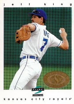 1997 Score Hobby Reserve #HR362 Jeff King Front