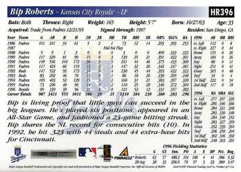 1997 Score Hobby Reserve #HR396 Bip Roberts Back