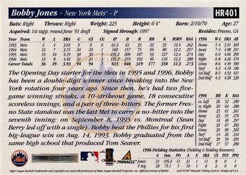 1997 Score Hobby Reserve #HR401 Bobby Jones Back