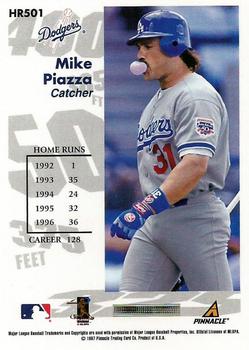 1997 Score Hobby Reserve #HR501 Mike Piazza Back