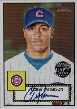 2001 Topps Heritage - Autographs #THA-CP Corey Patterson Front