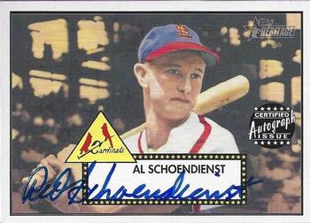 2001 Topps Heritage - Autographs #THA-RS Red Schoendienst Front
