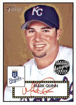 2001 Topps Heritage - Autographs Red Ink #THA-MQ Mark Quinn Front