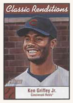 2001 Topps Heritage - Classic Renditions #CR10 Ken Griffey Jr. Front