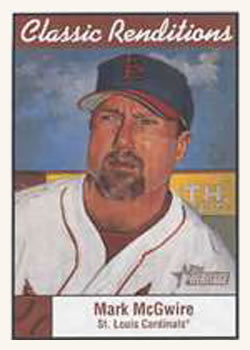 2001 Topps Heritage - Classic Renditions #CR1 Mark McGwire Front