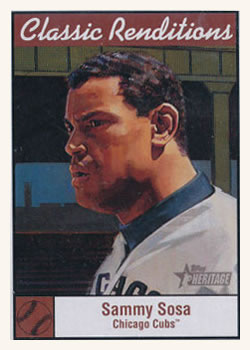 2001 Topps Heritage - Classic Renditions #CR4 Sammy Sosa Front