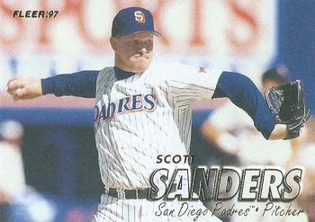 1997 Fleer #469 Scott Sanders Front
