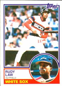 1983 Topps #514 Rudy Law Front