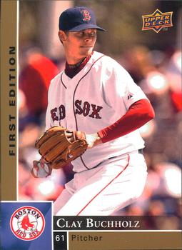 2009 Upper Deck First Edition #41 Clay Buchholz Front