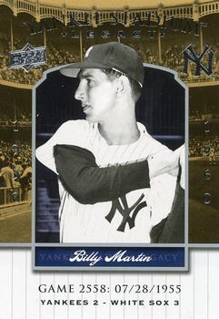 2008 Upper Deck Yankee Stadium Legacy #2558 Billy Martin Front