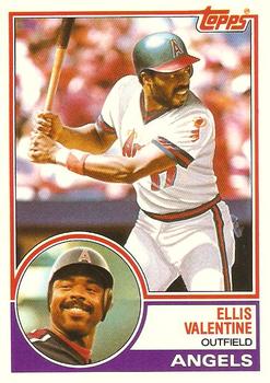 1983 Topps Traded #120T Ellis Valentine Front