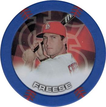 2014 Topps Chipz - Blue #NNO David Freese Front