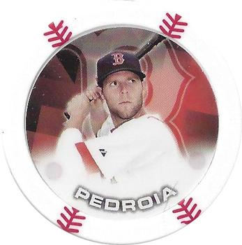 2014 Topps Chipz - Glow in the Dark #NNO Dustin Pedroia Front