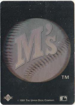 1991 Upper Deck - Team Logo Holograms #NNO Seattle Mariners Front