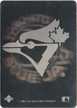1991 Upper Deck - Team Logo Holograms #NNO Toronto Blue Jays Front