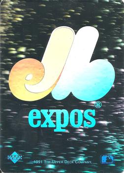 1991 Upper Deck - Team Logo Holograms #NNO Montreal Expos Front