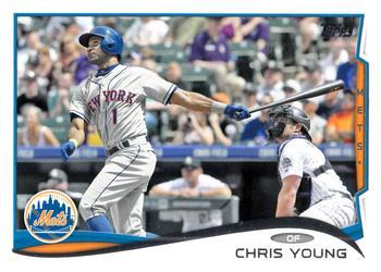 2014 Topps Update #US-72 Chris Young Front