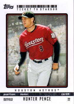 2009 Topps Ticket to Stardom #22 Hunter Pence Front