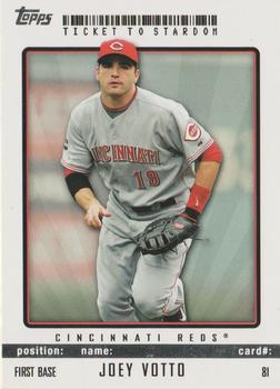 2009 Topps Ticket to Stardom #81 Joey Votto Front
