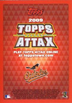 2009 Topps Attax #NNO Aubrey Huff Back