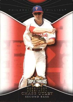2009 Topps Triple Threads #63 Chase Utley Front