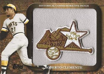 2009 Topps - Legends Commemorative Patch #LPR-24 Roberto Clemente / 1961 All-Star Game, Candlestick Park Front