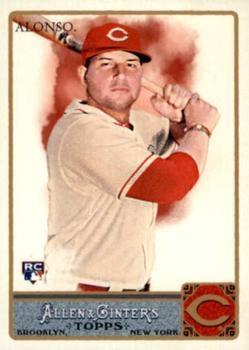 2011 Topps Allen & Ginter - Glossy #81 Yonder Alonso Front