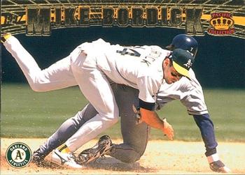 1997 Pacific Crown Collection #166 Mike Bordick Front
