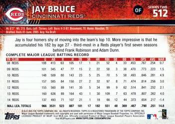 2015 Topps #512 Jay Bruce Back