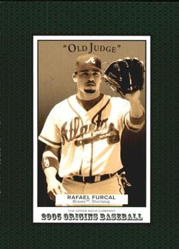 2005 UD Origins - Old Judge #56 Rafael Furcal Front