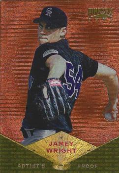 1997 Pinnacle - Artist's Proofs #170 Jamey Wright Front