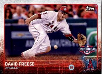 2015 Topps Opening Day #116 David Freese Front
