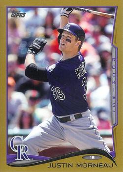 2014 Topps Update - Gold #US-165 Justin Morneau Front