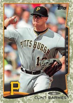 2014 Topps Update - Camo #US-79 Clint Barmes Front