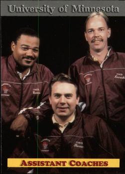 1992-93 Minnesota Golden Gophers #2 Milton Barnes / Dan Kosmoski / Dave Thorson Front