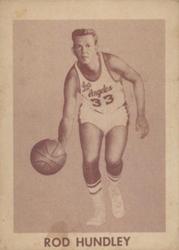 1961-62 Bell Brand Los Angeles Lakers #3 Rod Hundley Front