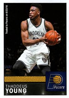 2016-17 Panini Stickers #114 Thaddeus Young Front