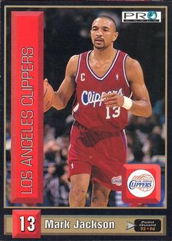 1993-94 Pro Cards French Sports Action Basket #5707 Mark Jackson Front