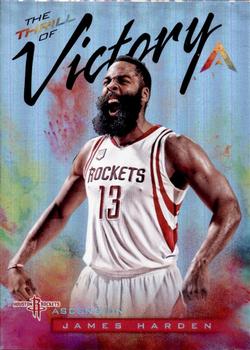 2017-18 Panini Ascension - The Thrill of Victory #TOV4 James Harden Front