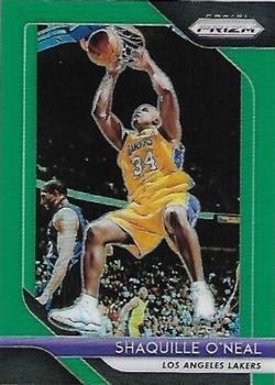 2018-19 Panini Prizm - Prizms Green #35 Shaquille O'Neal Front