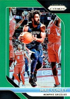 2018-19 Panini Prizm - Prizms Green #86 Mike Conley Front