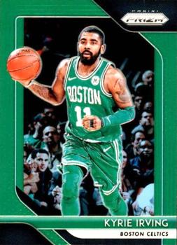 2018-19 Panini Prizm - Prizms Green #98 Kyrie Irving Front