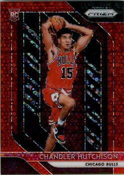 2018-19 Panini Prizm - Prizms Fast Break Red #70 Chandler Hutchison Front