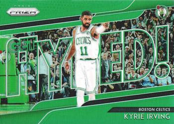 2018-19 Panini Prizm - Get Hyped! Green #10 Kyrie Irving Front