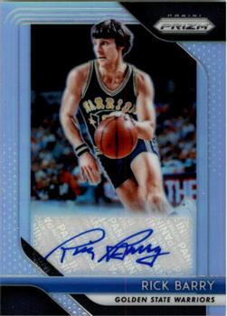 2018-19 Panini Prizm - Signatures Prizms Silver #S-RBY Rick Barry Front