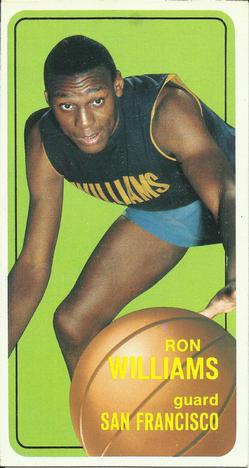 1970-71 Topps #8 Ron Williams Front