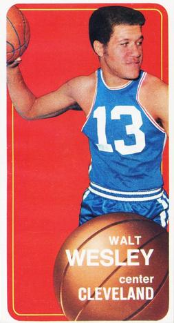 1970-71 Topps #55 Walt Wesley Front