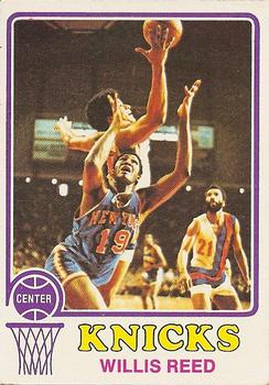 1973-74 Topps #105 Willis Reed Front
